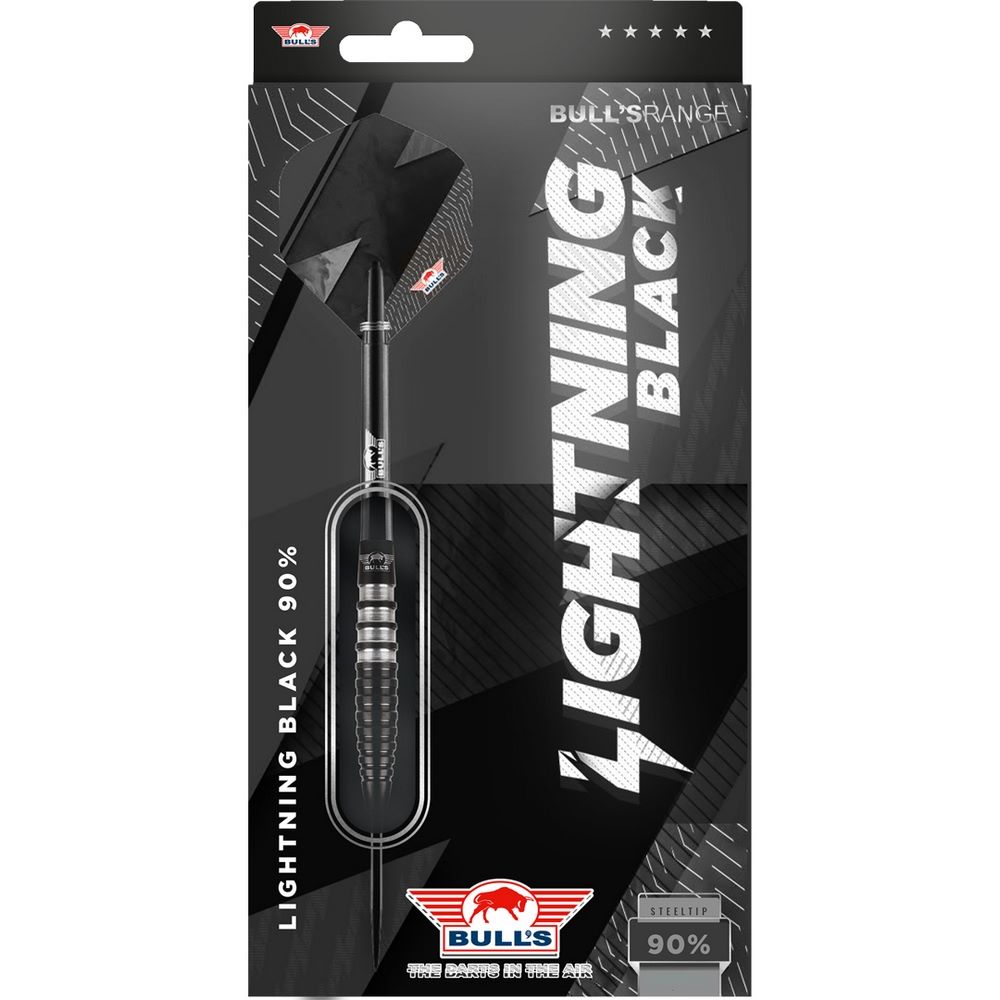 Set strelica steel Bull's Lightning Black 21g, 80% wolfram - Slika 6
