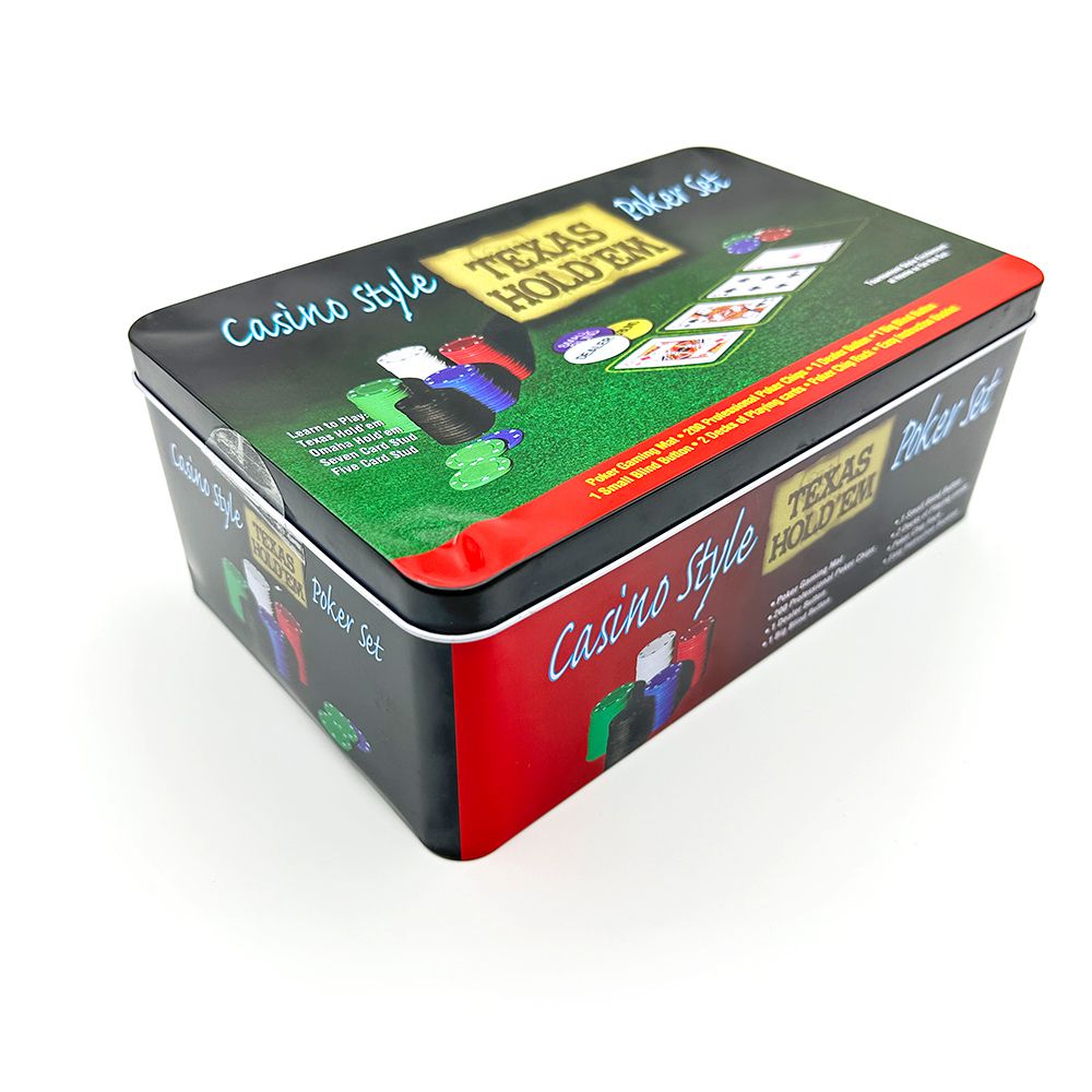Set za poker Casino Style Texas Hold'Em 200 kom. - Slika 2
