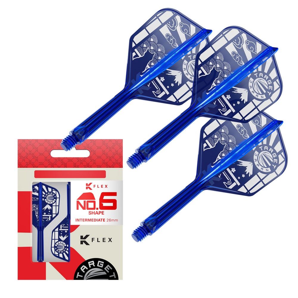 Pikado pera i tela Target Japan K-Flex plava, No6 pera i intermediate tela