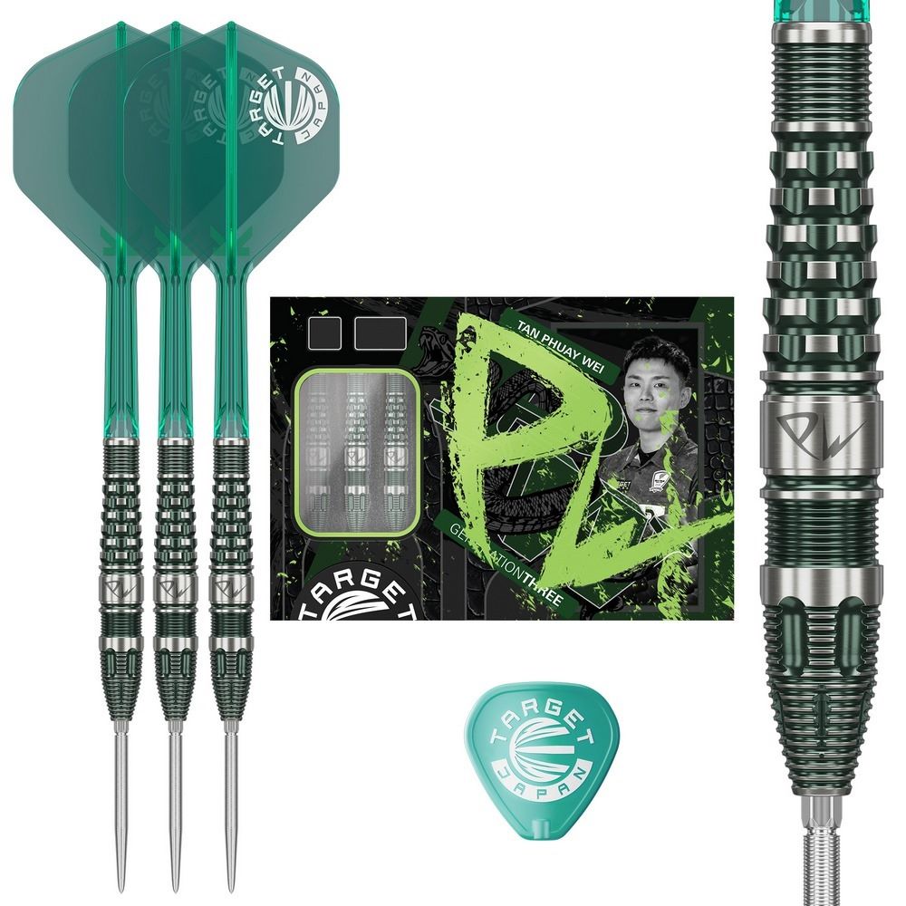 Set strelica steel Target Japan Prime Series Tan Phuay Wei PW G3 23g SP 90% wolfram - Slika 2