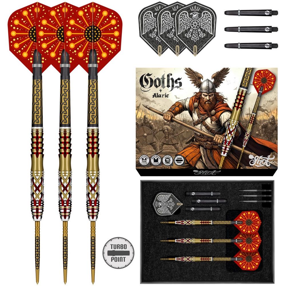 Set strelica steel Shot TP Goths Alaric, 23g 95% wolfram - Slika 3