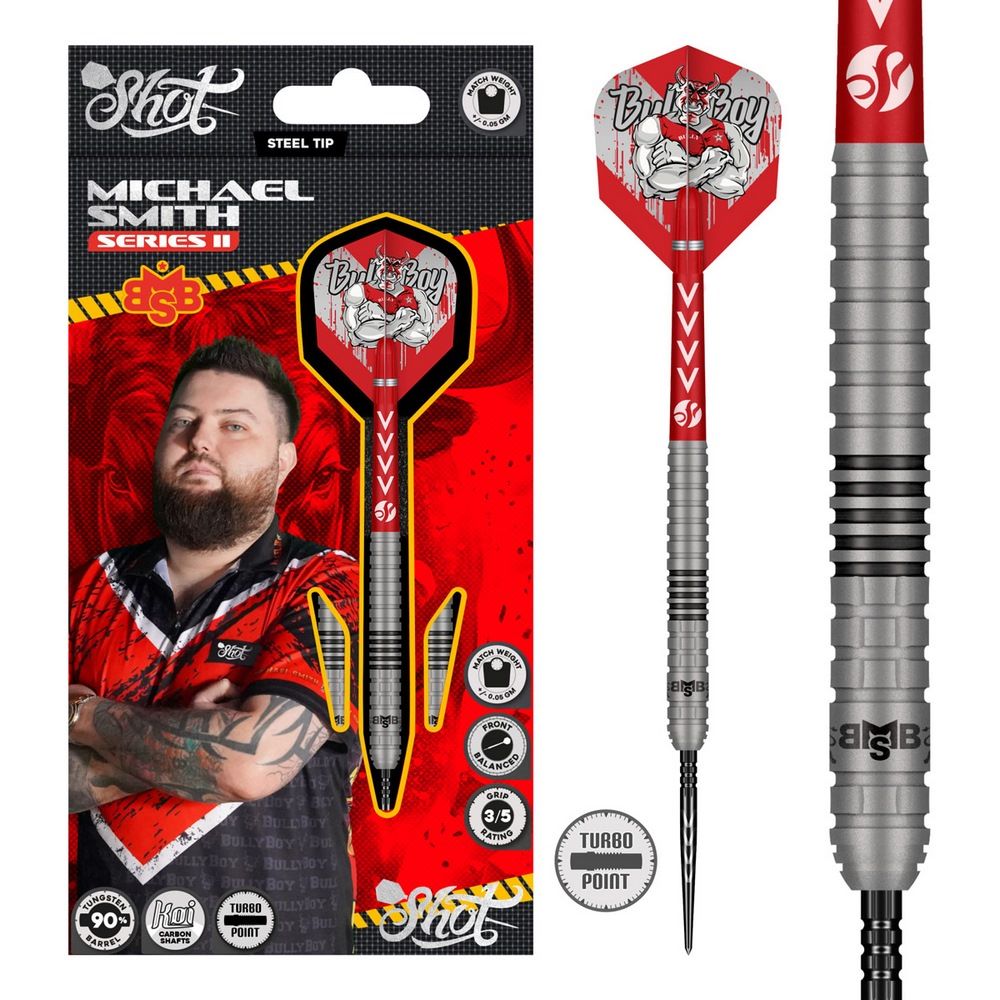 Set strelica steel Shot TP Michael Smith S2, 25g 90% wolfram - Slika 4