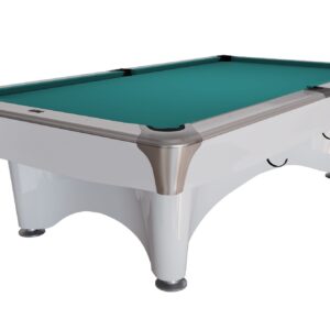 Dynamic IV. Sto za bilijar od 9', za takmičenje, beli, visokog sjaja