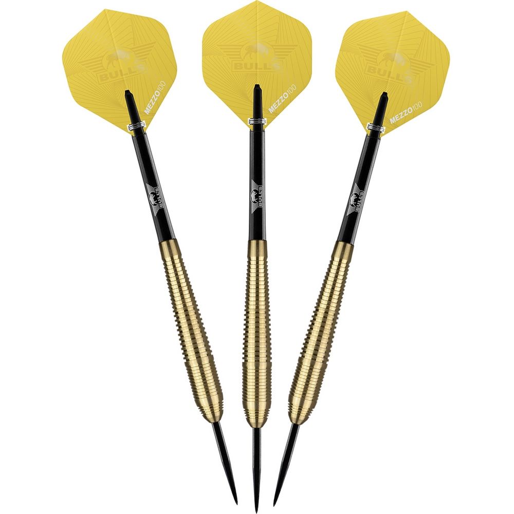 Set strelica steel Bull’s Charge žuta, 24g brass - Slika 4