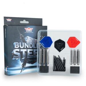 Pikado set paket Bull's Bundle of Steel, 4 seta strelica