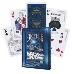Bicycle karte Back To The Future, plave