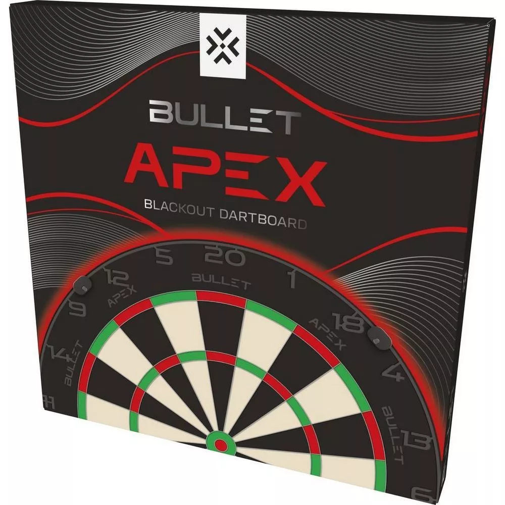 Pikado tabla Bullet Apex Black Edition, turnirski kvalitet - Slika 4