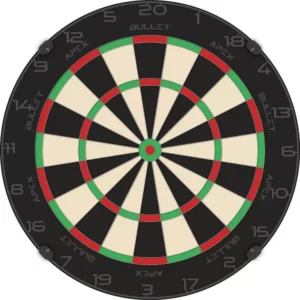 Pikado tabla Bullet Apex Black Edition, turnirski kvalitet