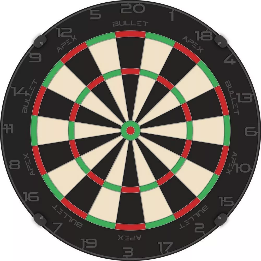 Pikado tabla Bullet Apex Black Edition, turnirski kvalitet