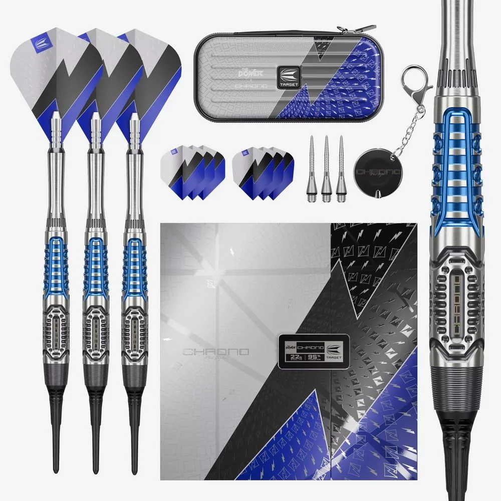Set strelica soft Target Phil Taylor Power Chrono, 18g 95% wolfram - Slika 9