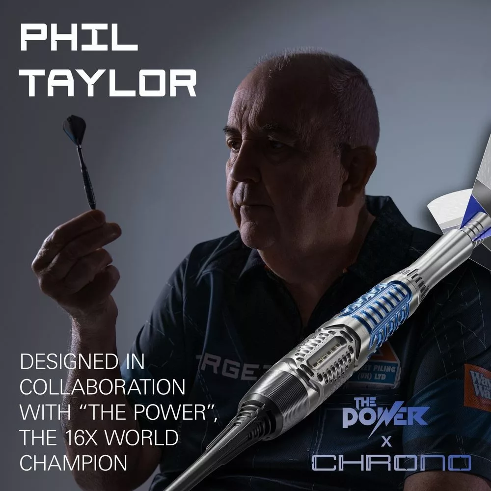 Set strelica soft Target Phil Taylor Power Chrono, 18g 95% wolfram - Slika 3