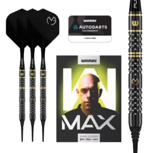 Set strelica soft Winmau MvG W MAX, 18g 90% wolfram