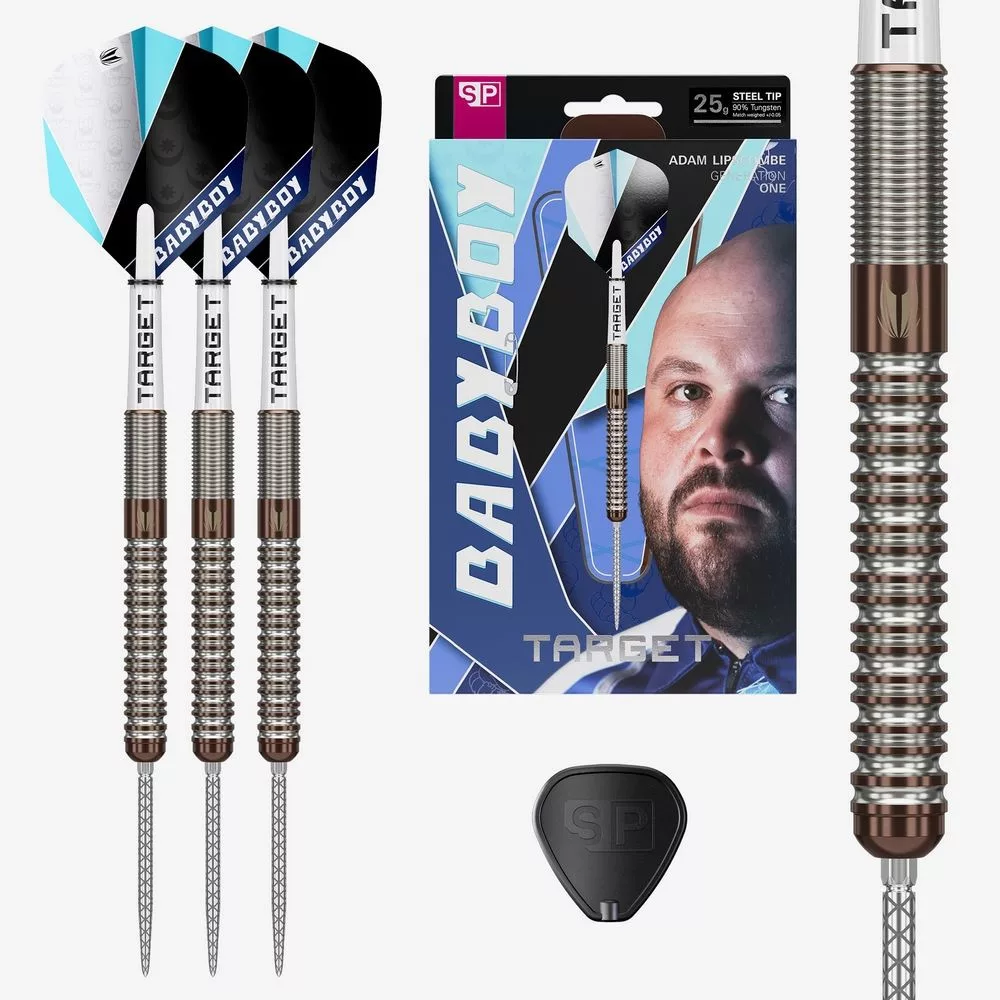Set strelica steel SP Target Adam Lipscombe, 25g 90% wolfram - Slika 2