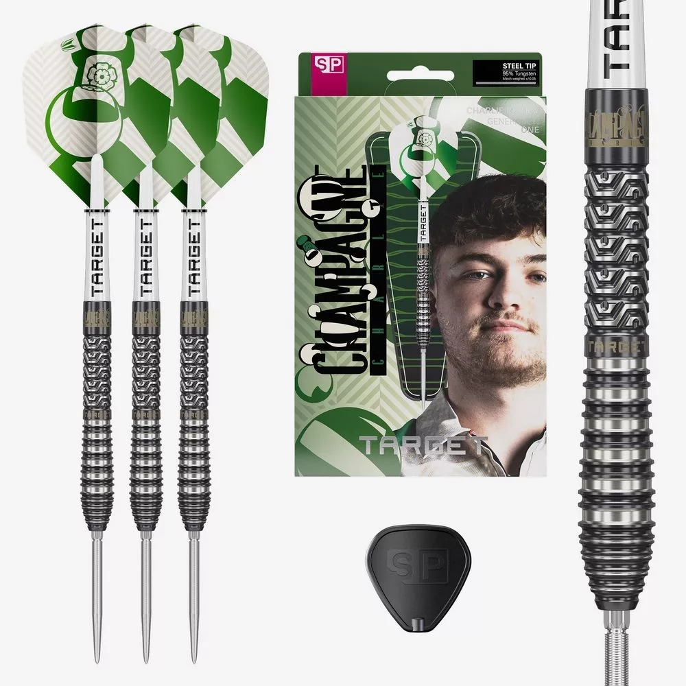 Set strelica steel SP Target Charlie Manby G1, 25g 95% wolfram - Slika 2