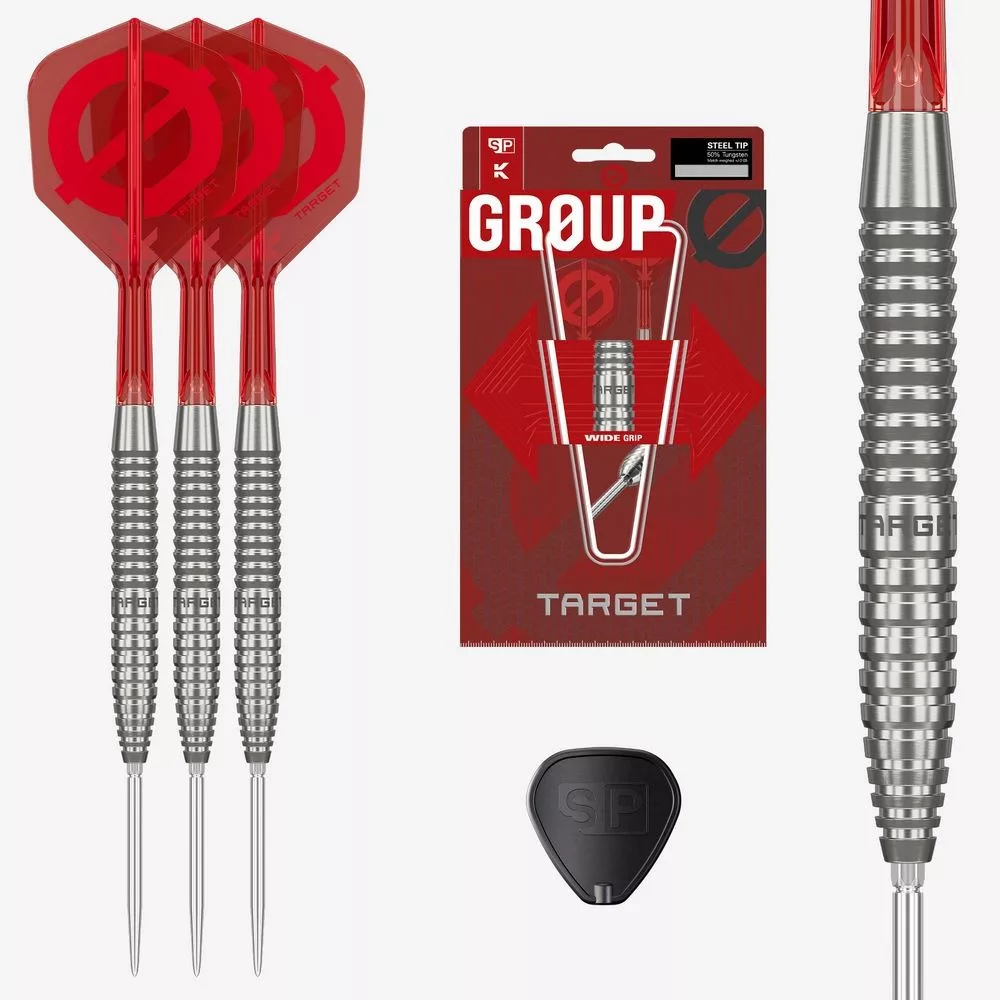 Set strelica steel SP Target Group O 02, 23g 50% wolfram - Slika 2