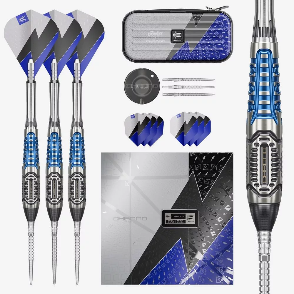 Set strelica steel SP Target Phil Taylor Power Chrono, 24g 95% wolfram - Slika 2