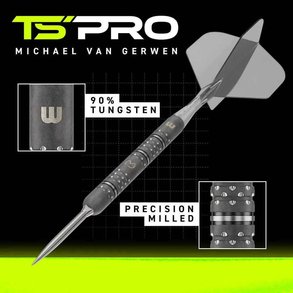 Set strelica steel Winmau MvG TS PRO, 23g 90% wolfram - Slika 2