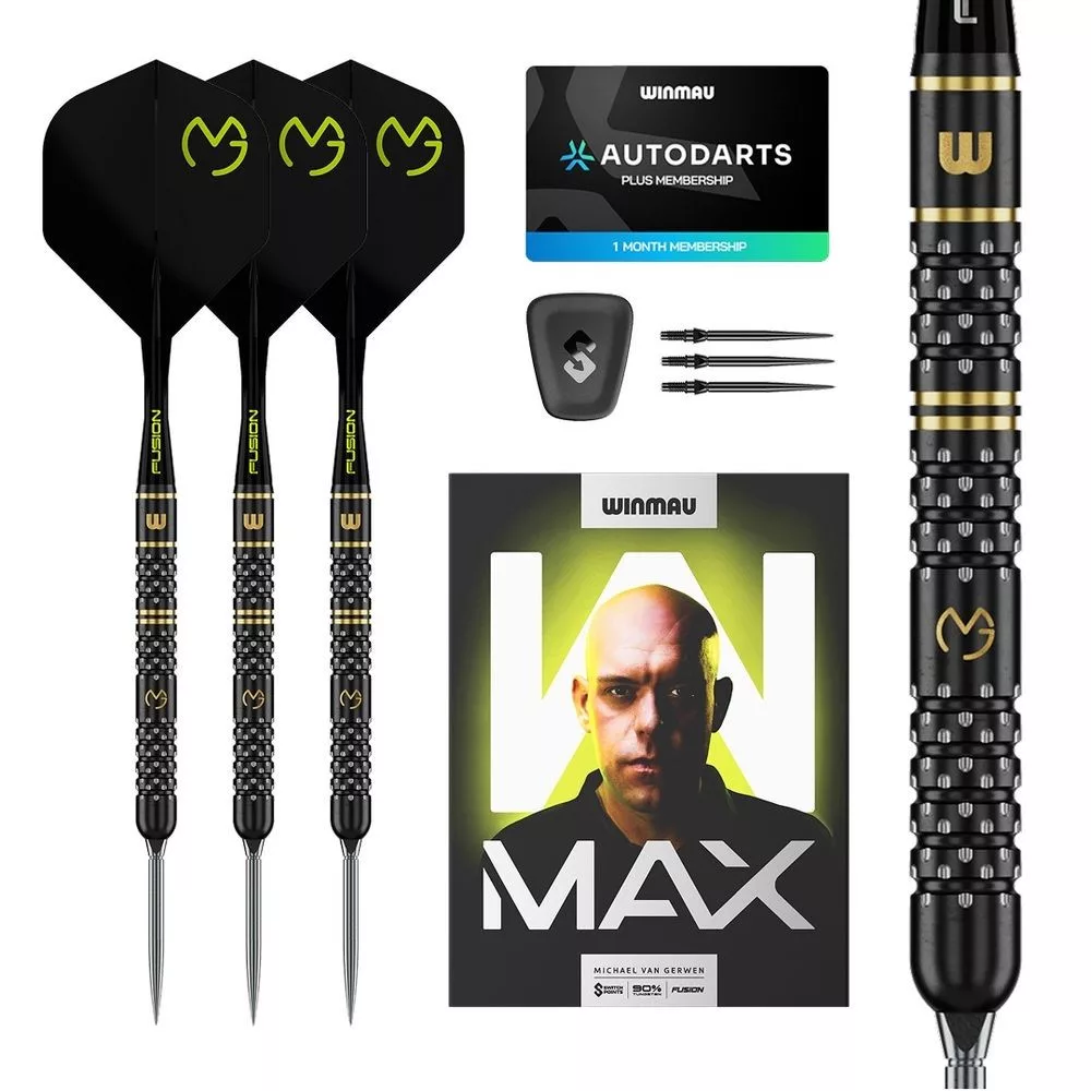 Set strelica steel Winmau MvG W MAX, 22g 90% wolfram