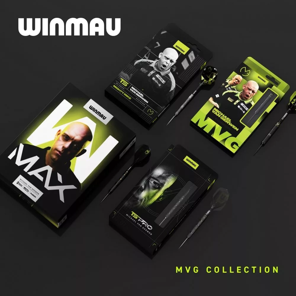 Set strelica steel Winmau MvG W MAX, 24g 90% wolfram - Slika 3
