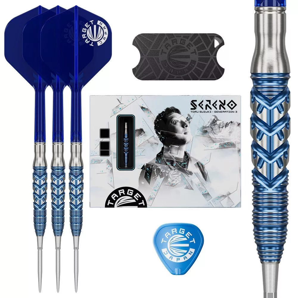 Set strelica steel TARGET JAPAN Toru Suzuki Sereno G3, 22g 90% wolfram