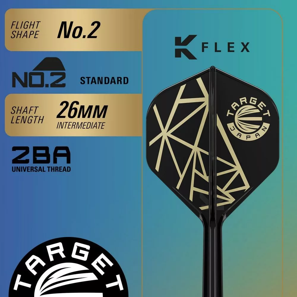 Set strelica steel TARGET JAPAN The Rising Miracle Limited Edition, 23g 95% wolfram - Slika 3
