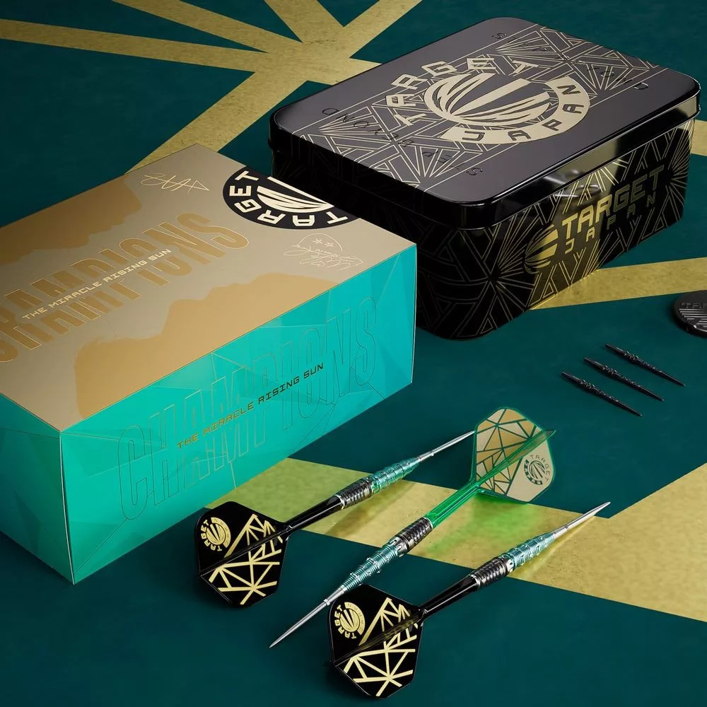 Set strelica steel TARGET JAPAN The Rising Miracle Limited Edition, 23g 95% wolfram - Slika 7