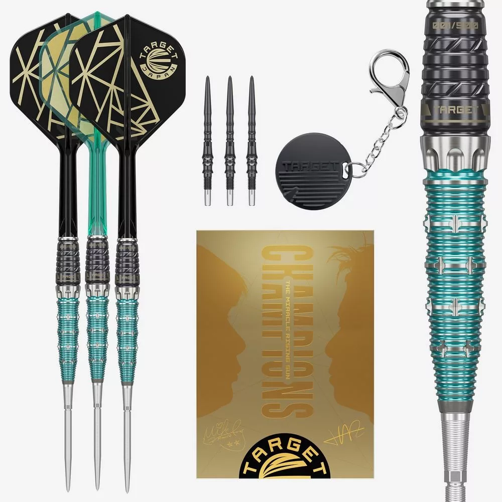 Set strelica steel TARGET JAPAN The Rising Miracle Limited Edition, 23g 95% wolfram