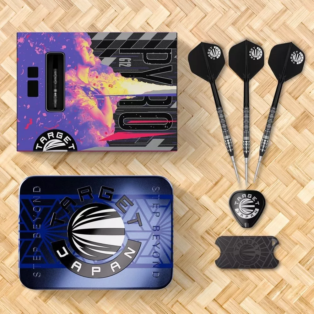 Set strelica steel TARGET JAPAN Mitsumasa Hoshino Pyro G12, 25g 90% wolfram - Slika 7