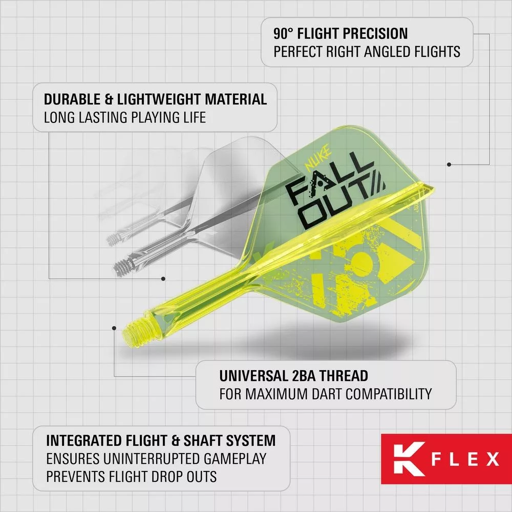 Target K-Flex Luke Littler Fallout, No6 pera i medium tela - Slika 6