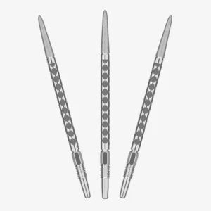Vrhovi za strelice TARGET Swiss Point FLT, sivi 42mm