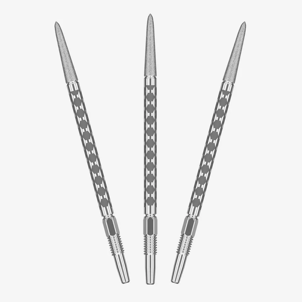 Vrhovi za strelice TARGET Swiss Point FLT, sivi 42mm